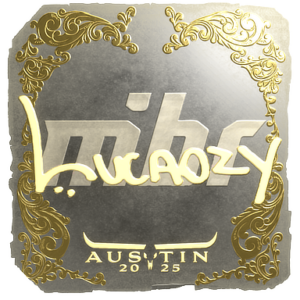 Sticker | Lucaozy (Gold) | Austin 2025