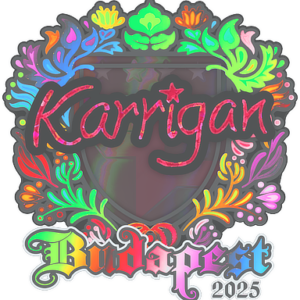 Sticker | karrigan (Holo) | Budapest 2025