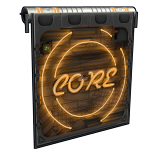Neon Core Porte de garage