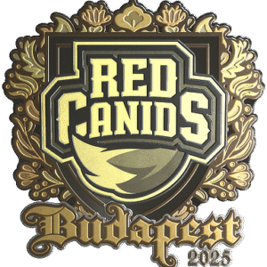 Sticker | RED Canids (Gold) | Budapest 2025