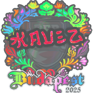 Sticker | kauez (Holo) | Budapest 2025