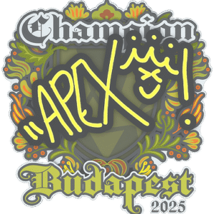 Sticker | apEX (Champion) | Budapest 2025