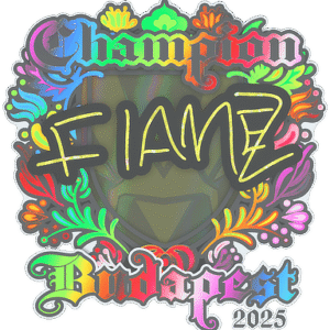 Sticker | FlameZ (Holo, Champion) | Budapest 2025