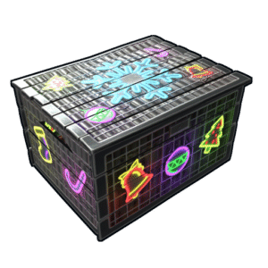 Neon Snowflake Small Box