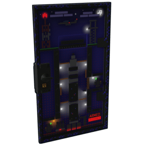 Blocky Silo Armored Door