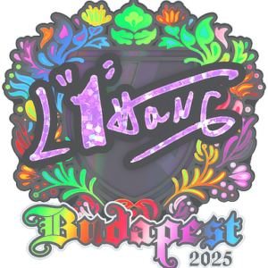 Sticker | L1haNg (Holo) | Budapest 2025
