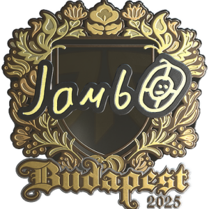 Sticker | jambo (Gold) | Budapest 2025