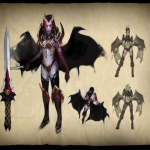 Envisioning Queen of Pain Pantalla de Carga