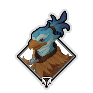 Crownfall Sticker - Kez