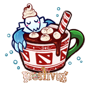 Frostivus 2023 Sticker - Ancient Chocolate