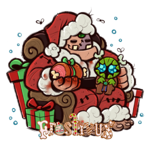 Frostivus 2023 Sticker - Pudges Lap