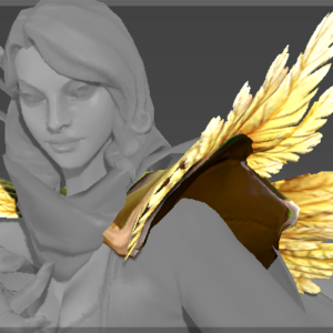 Featherfall Spaulders