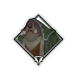 Crownfall Sticker - Brother Lachlan