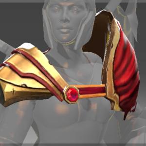 Pauldrons of the Errant Soldier