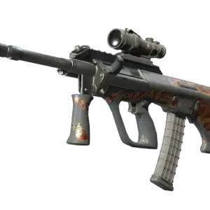 AUG | Flame Jörmungandr (Segnato dalla battaglia)