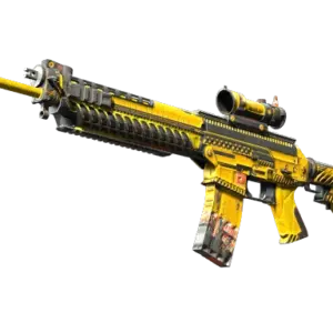 Souvenir SG 553 | Hazard Pay (Well-Worn)