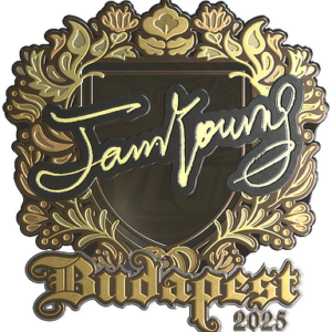 Sticker | JamYoung (Gold) | Budapest 2025