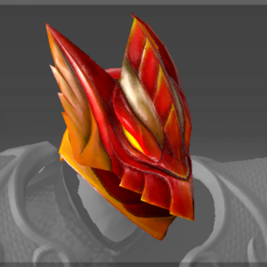Crimson Wyvern Helm