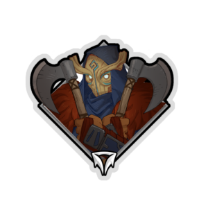 Crownfall Sticker - Serina (Axes)