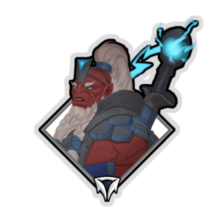Crownfall Sticker - Disruptor