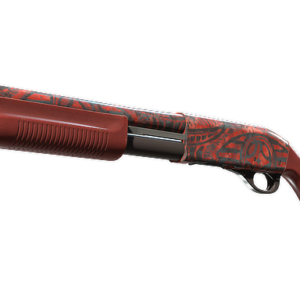 Sawed-Off | Crimson Batik (Well-Worn)