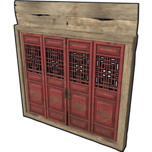 Chinese Panel Wooden Doors