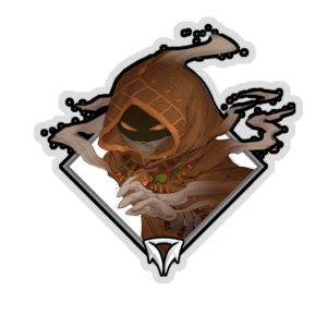 Crownfall Sticker - Vespis the Sand Djinn