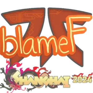 Sticker | blameF | Shanghai 2024