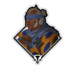 Crownfall Sticker - Blind Queensguard