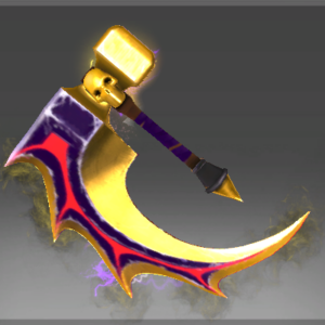 Autographié Golden Offhand Basher of Mage Skulls