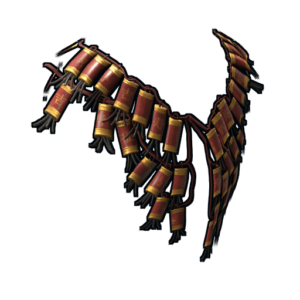 Firecracker Hide Poncho