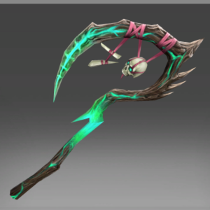 Inscribed Scythe of the Master Necromancer