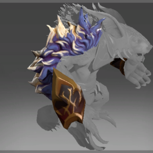 Autografiado Bracers of the Ferocious Heart