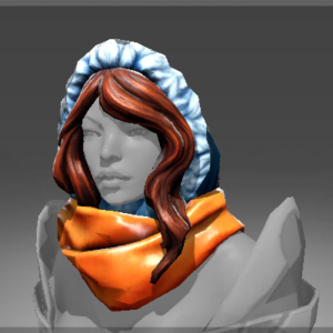 Inscribed Snowstorm Hood