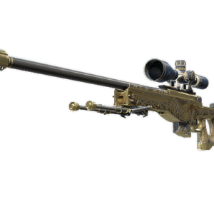 AWP | Queen's Gambit (Well-Worn)