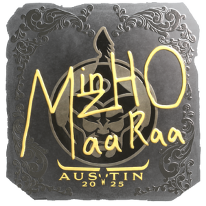 Sticker | mzinho (Foil) | Austin 2025