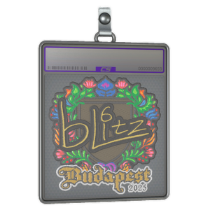 Sticker Slab | bLitz (Embroidered) | Budapest 2025