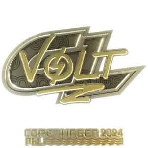 Sticker | volt (Gold) | Copenhagen 2024