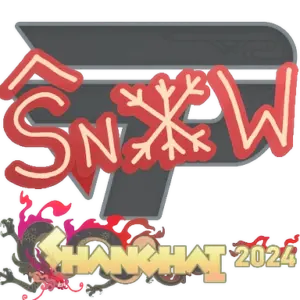 Sticker | snow | Shanghai 2024