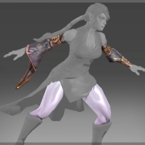 Autographed Armor of the Onyx Lotus