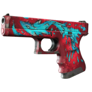 Glock-18 | Water Elemental (Well-Worn)