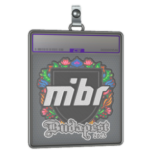 Sticker Slab | MIBR (Embroidered) | Budapest 2025
